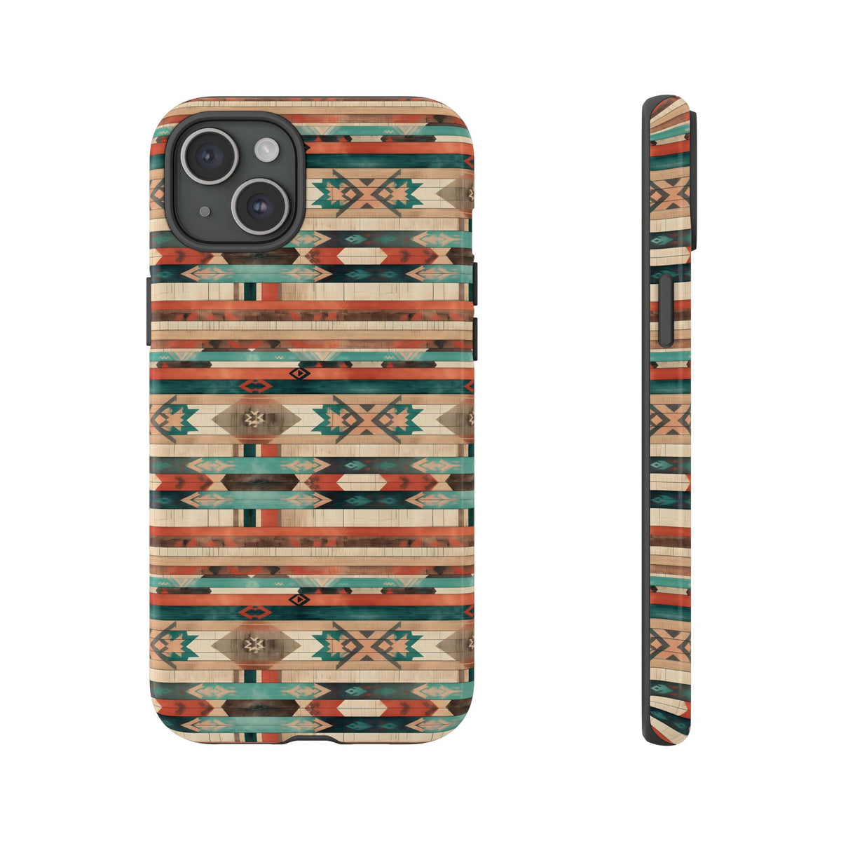 Vintage Western Seamless Design Phone Case – Classic and Timeless Western Style