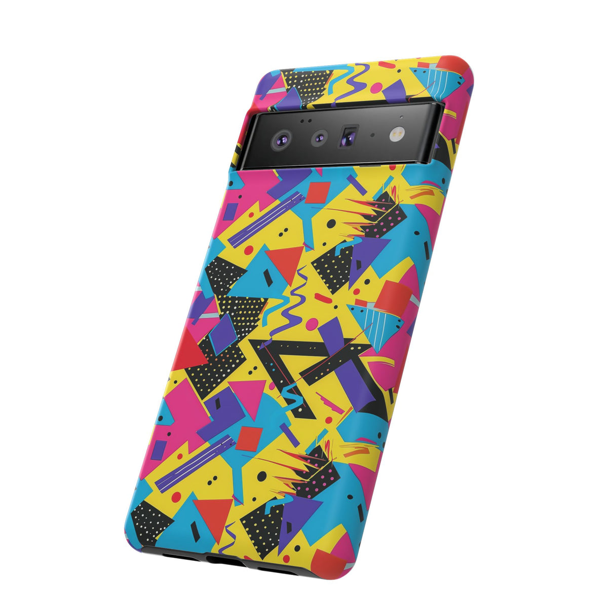 90s Themed Seamless Pattern Phone Case – Embrace Retro Style and Protection 223