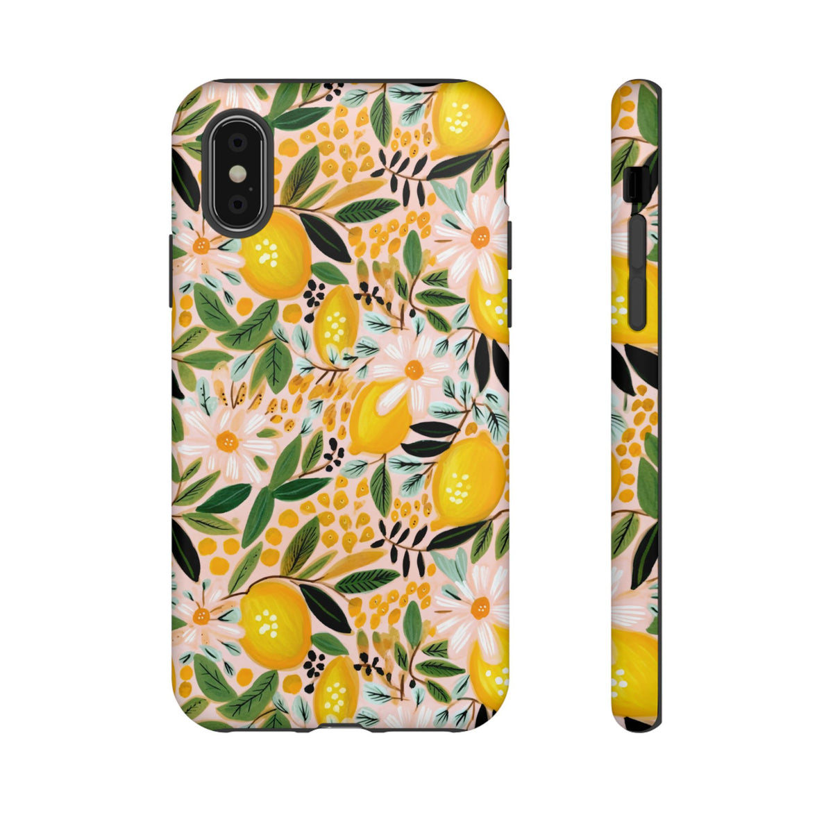 Cute Summer Lemons Phone Case – Refreshing Citrus Design for Your Phone 2