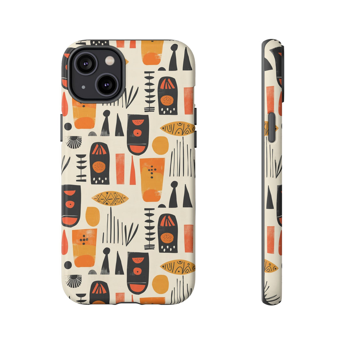 Stylish African Pattern Phone Case – Unique and Vibrant Protection 208