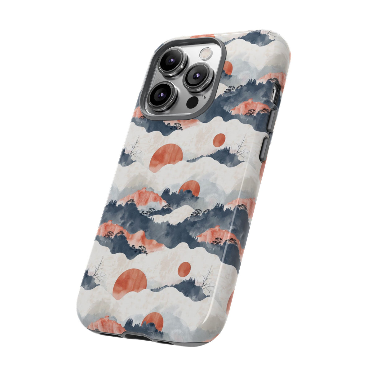 Japanese Pattern Phone Case – Elegant & Timeless Design for Your Phone 139