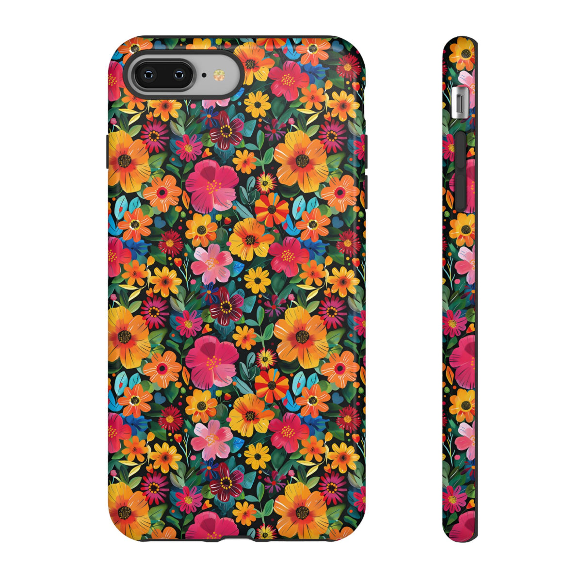 Frida Kahlo's Flower Phone Case – Artistic Elegance for Your Phone 8