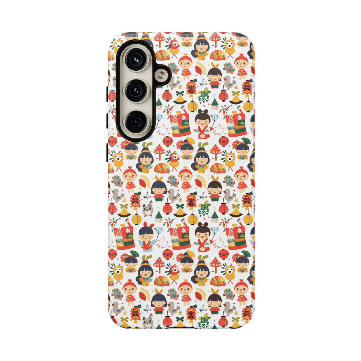 Japanese Pattern Phone Case – Elegant & Timeless Design for Your Phone 102