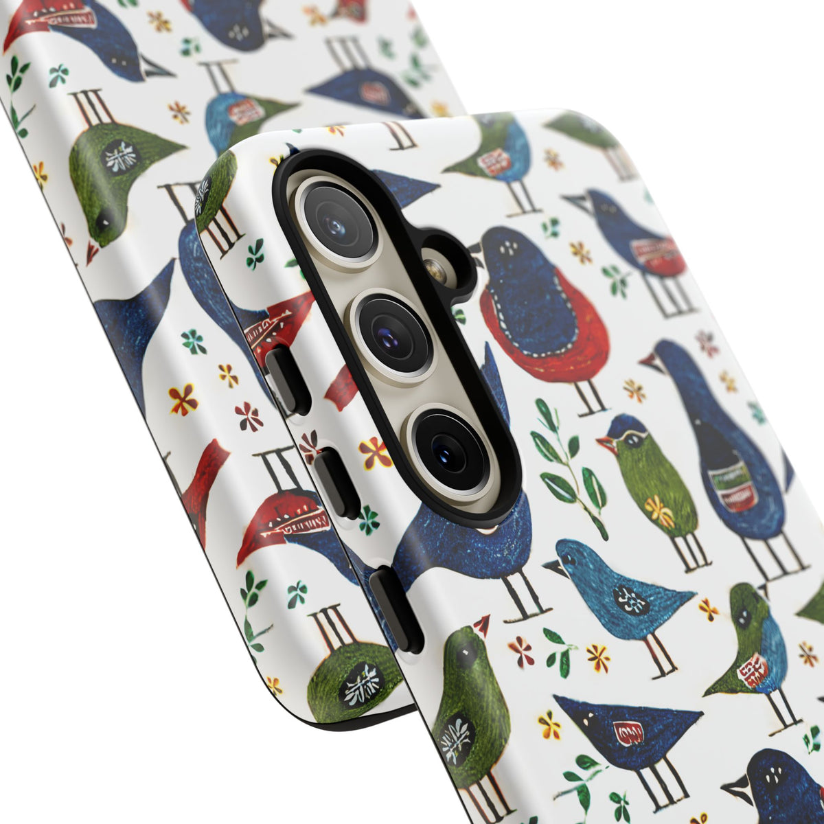 Birds Seamless Pattern Phone Case – Elegant and Timeless Avian Design 12