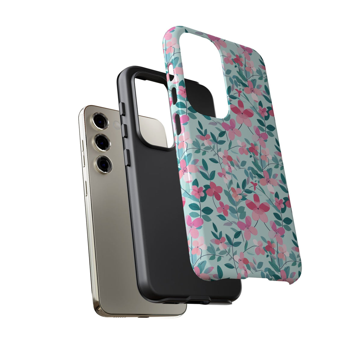 Spring Pattern Phone Case – Fresh & Vibrant Design for Your Phone 412