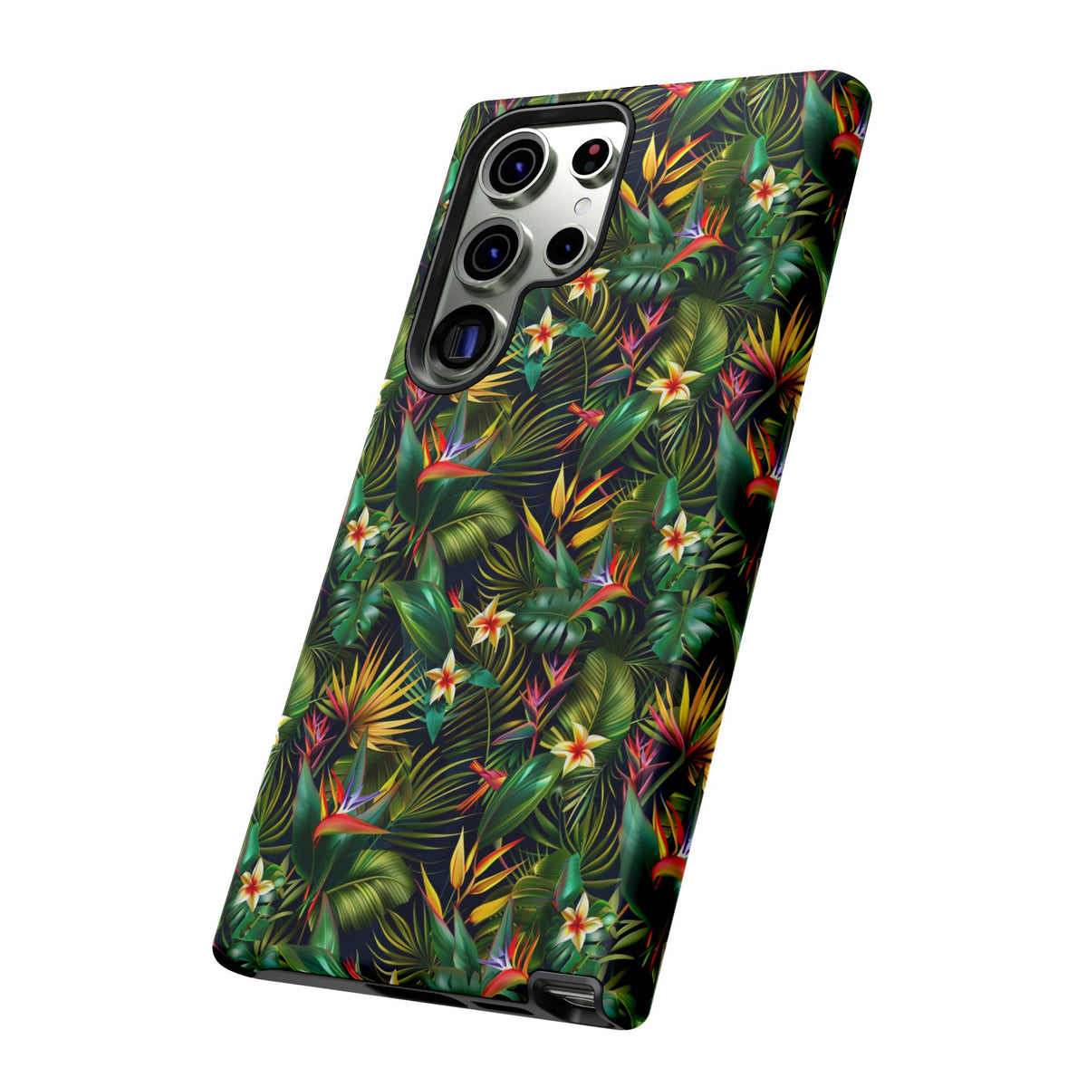 Jungle Pattern Phone Case – Exotic & Lush Design for Your Phone 348