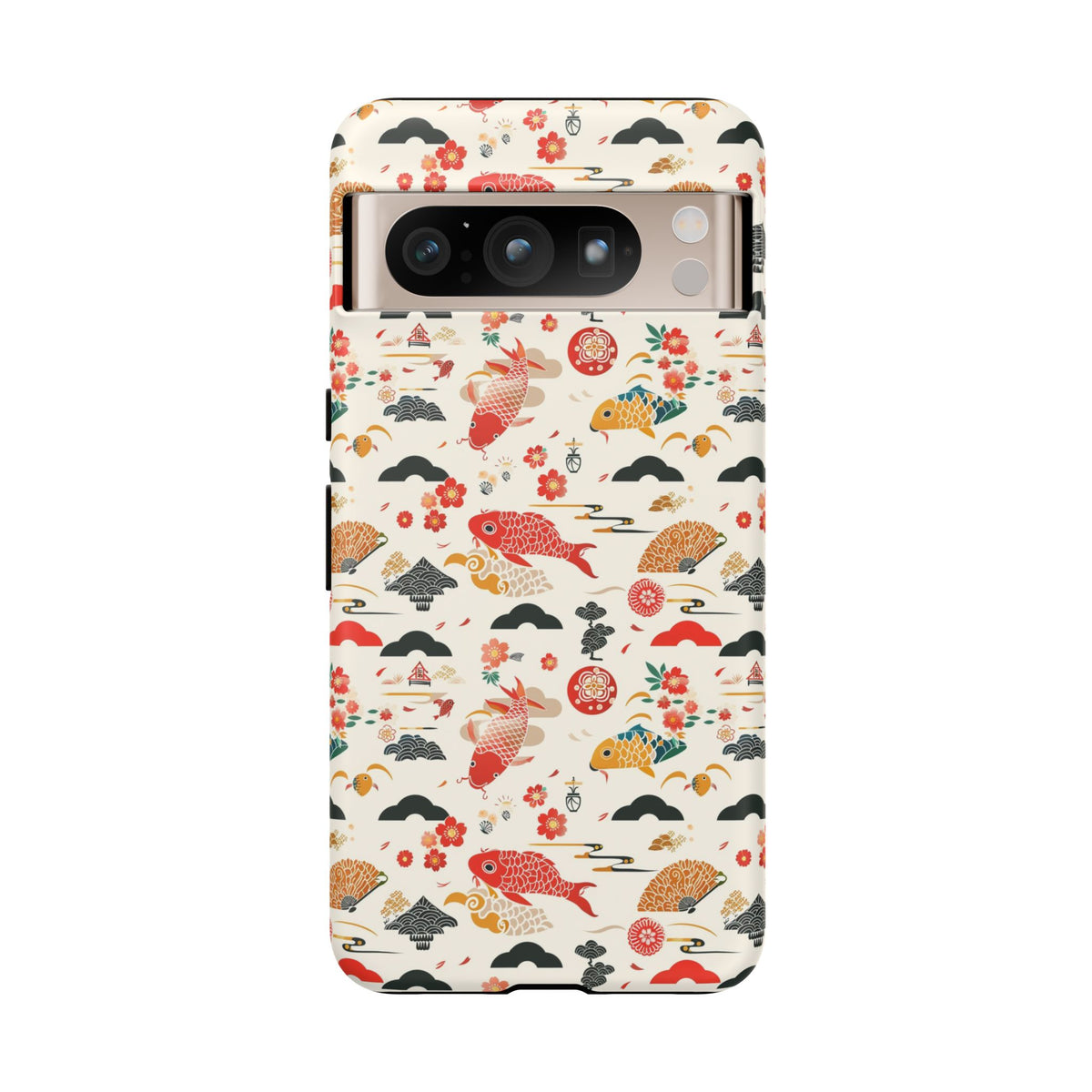 Japanese Pattern Phone Case – Elegant & Timeless Design for Your Phone 154