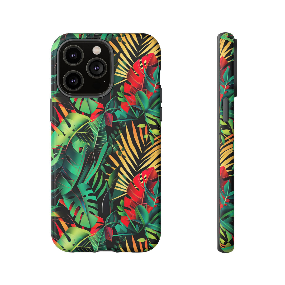 Jungle Collage Phone Case – Vibrant & Durable Nature-Inspired Protection