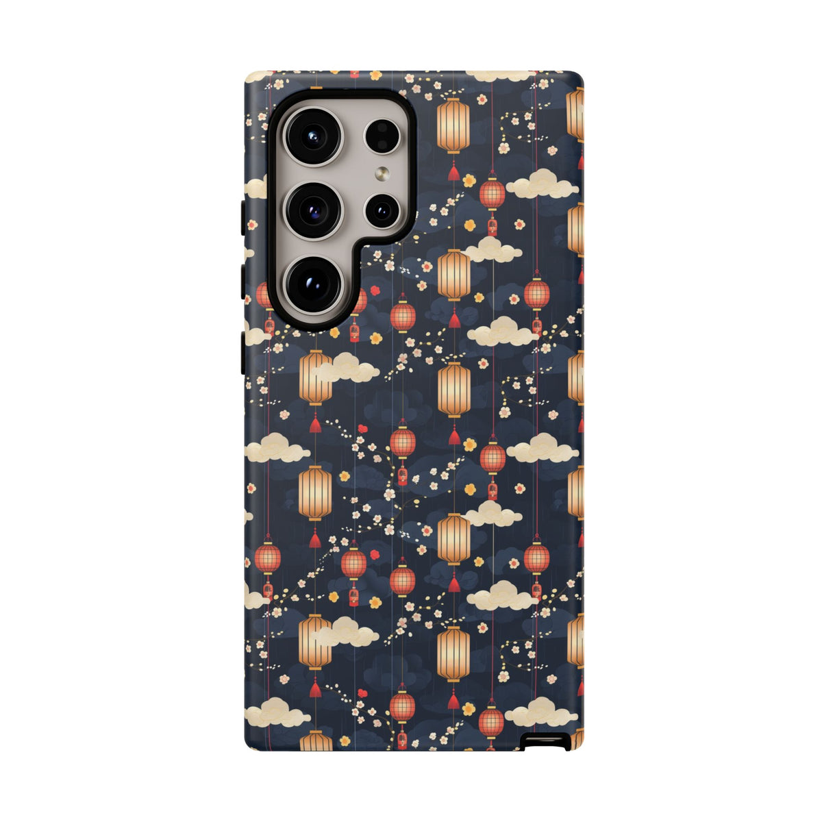 Japanese Pattern Phone Case – Elegant & Timeless Design for Your Phone 470