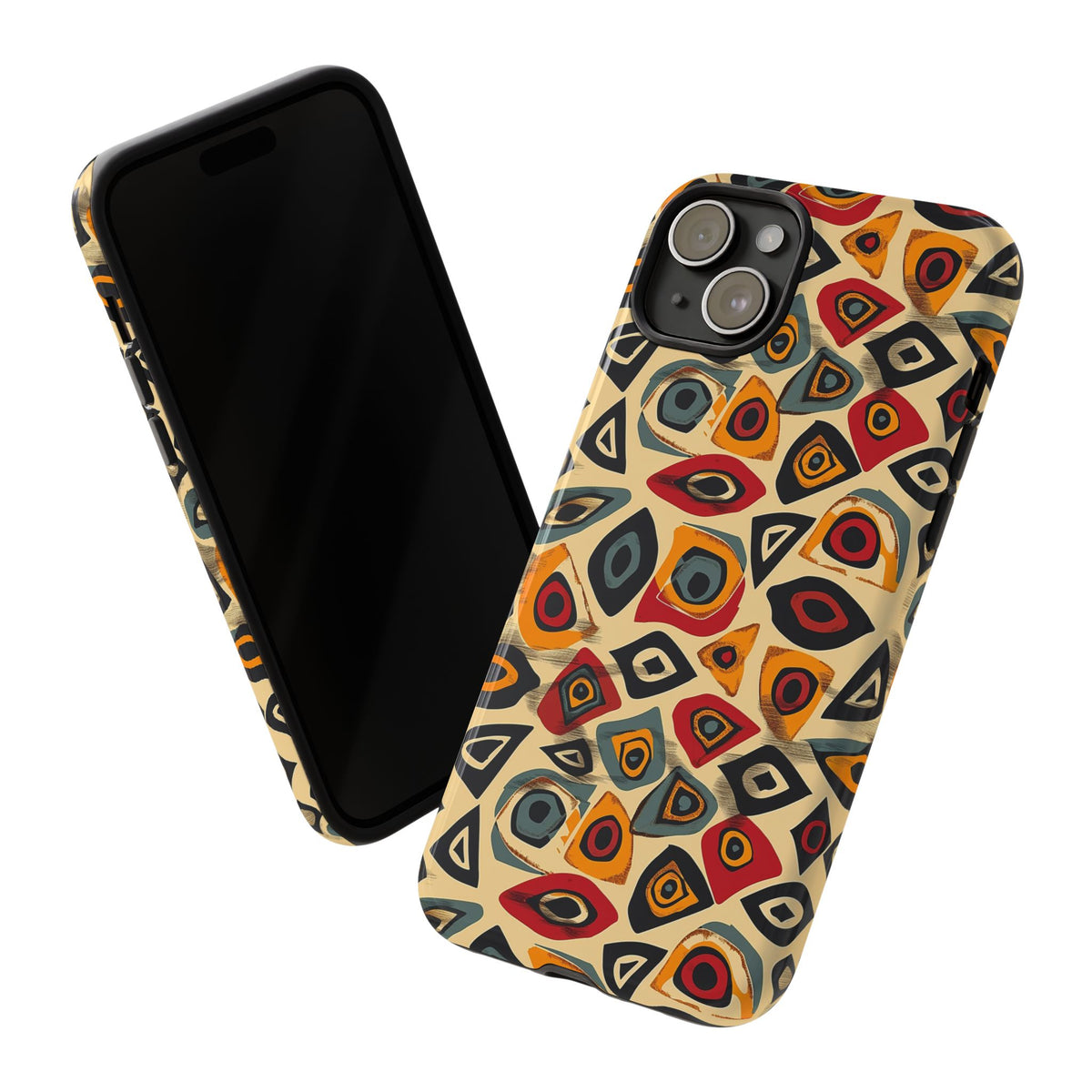 Stylish African Pattern Phone Case – Unique and Vibrant Protection 167