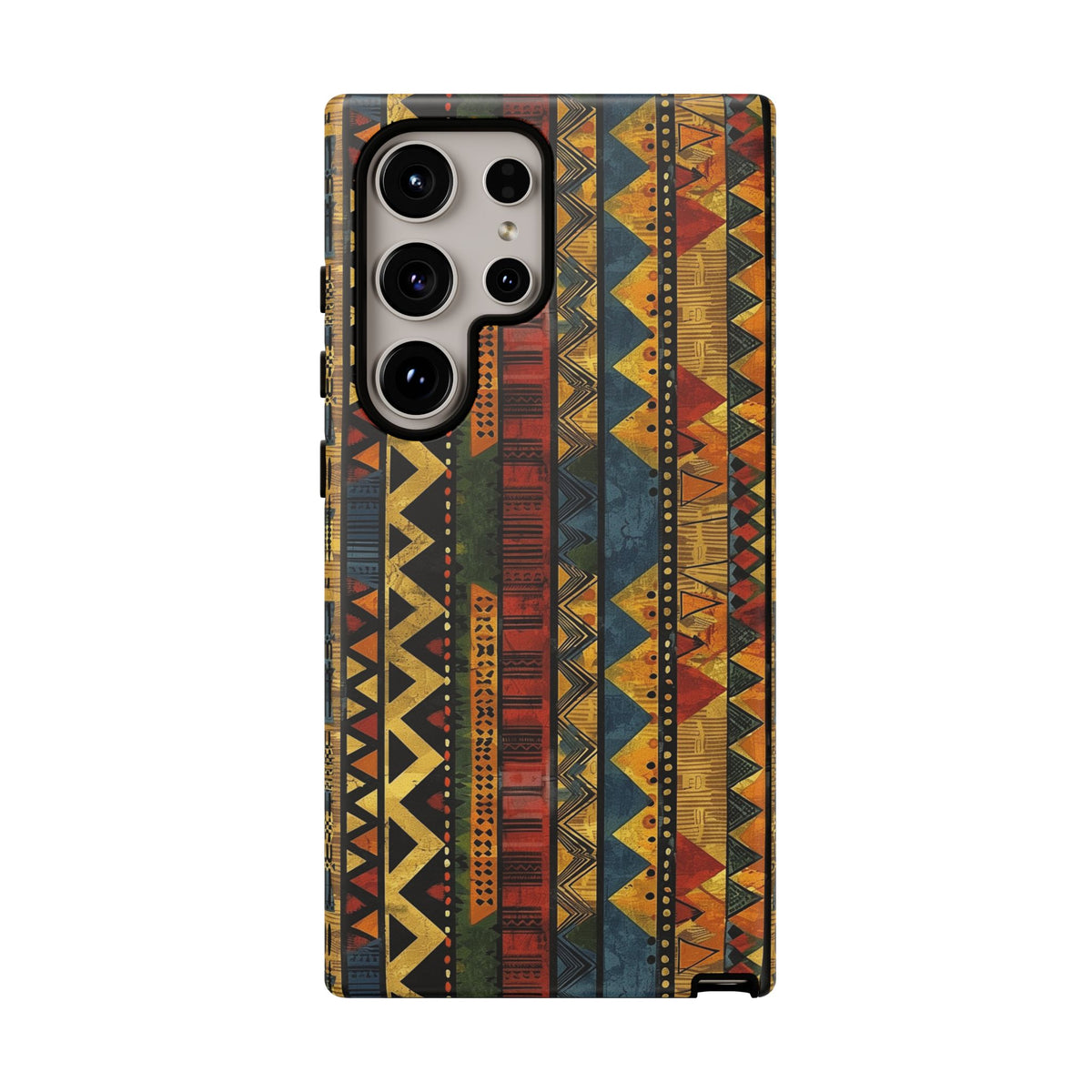 Stylish African Pattern Phone Case – Unique and Vibrant Protection 166