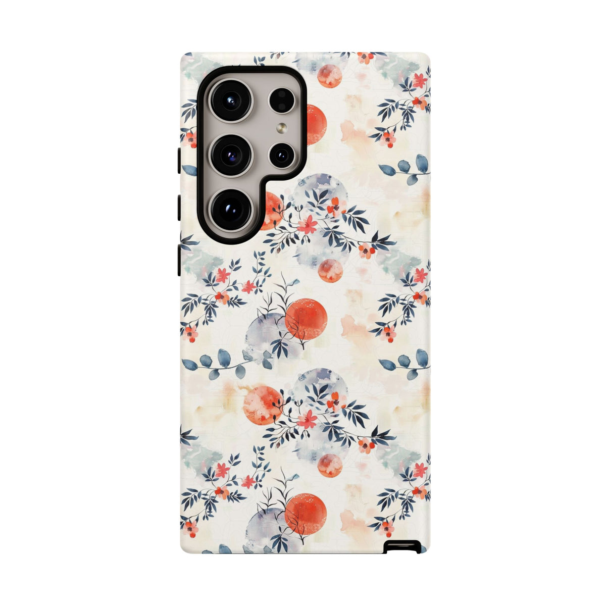 Japanese Pattern Phone Case – Elegant & Timeless Design for Your Phone 040