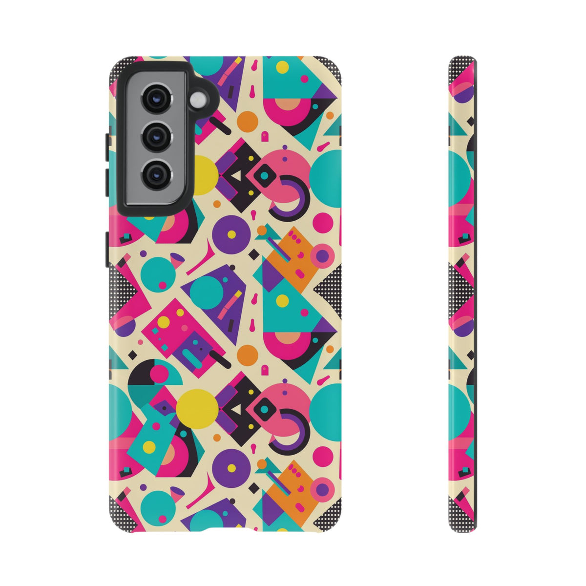 Retro 80s Seamless Phone Case – Vintage Style Meets Modern Protection 199