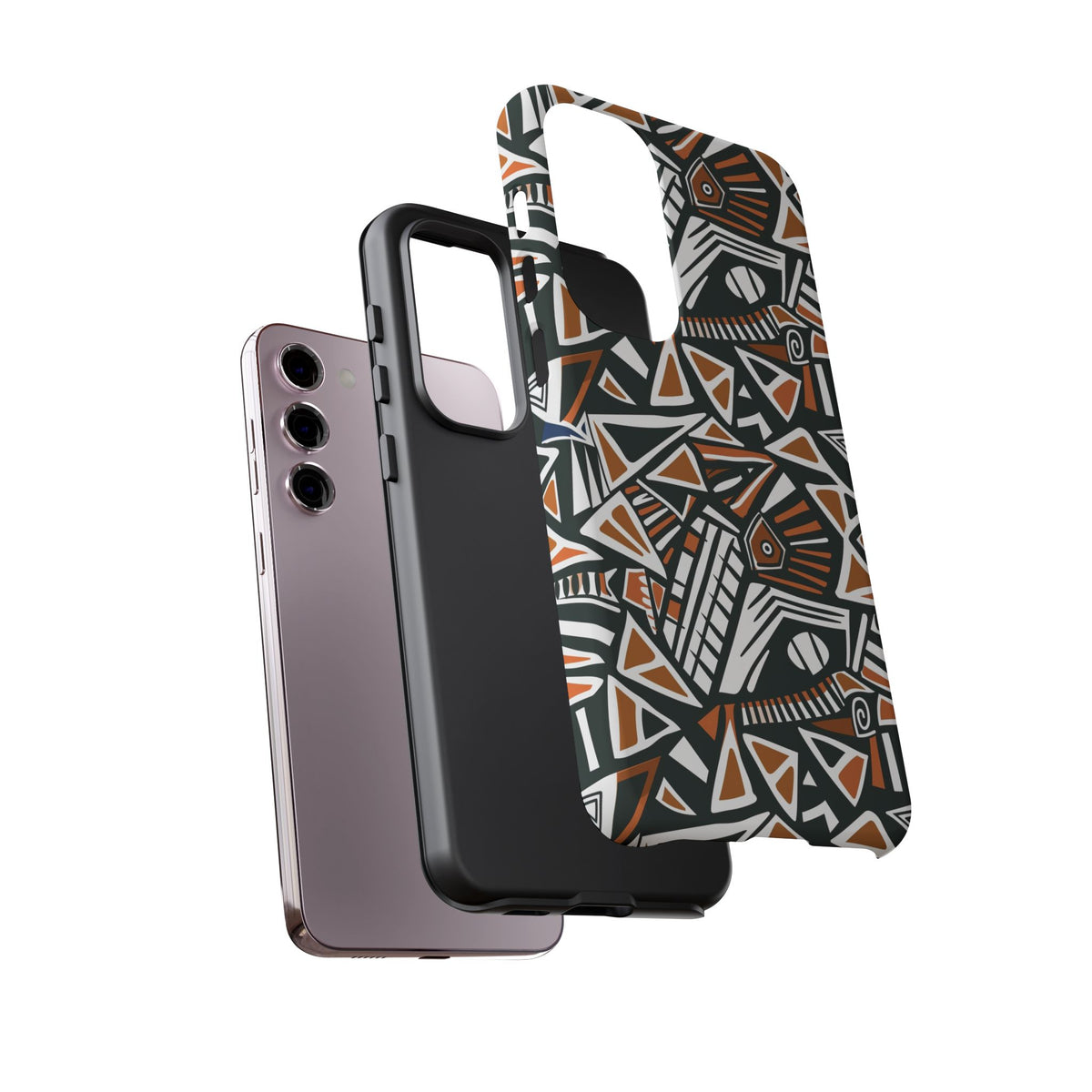 Stylish African Pattern Phone Case – Unique and Vibrant Protection 205