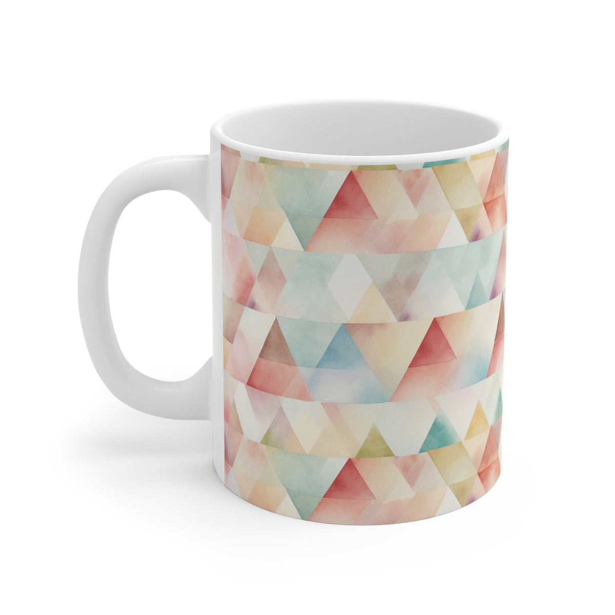 Various Watercolor Design All Over Coffee Mug – Unique Artistic Ceramic Coffee Cup 453