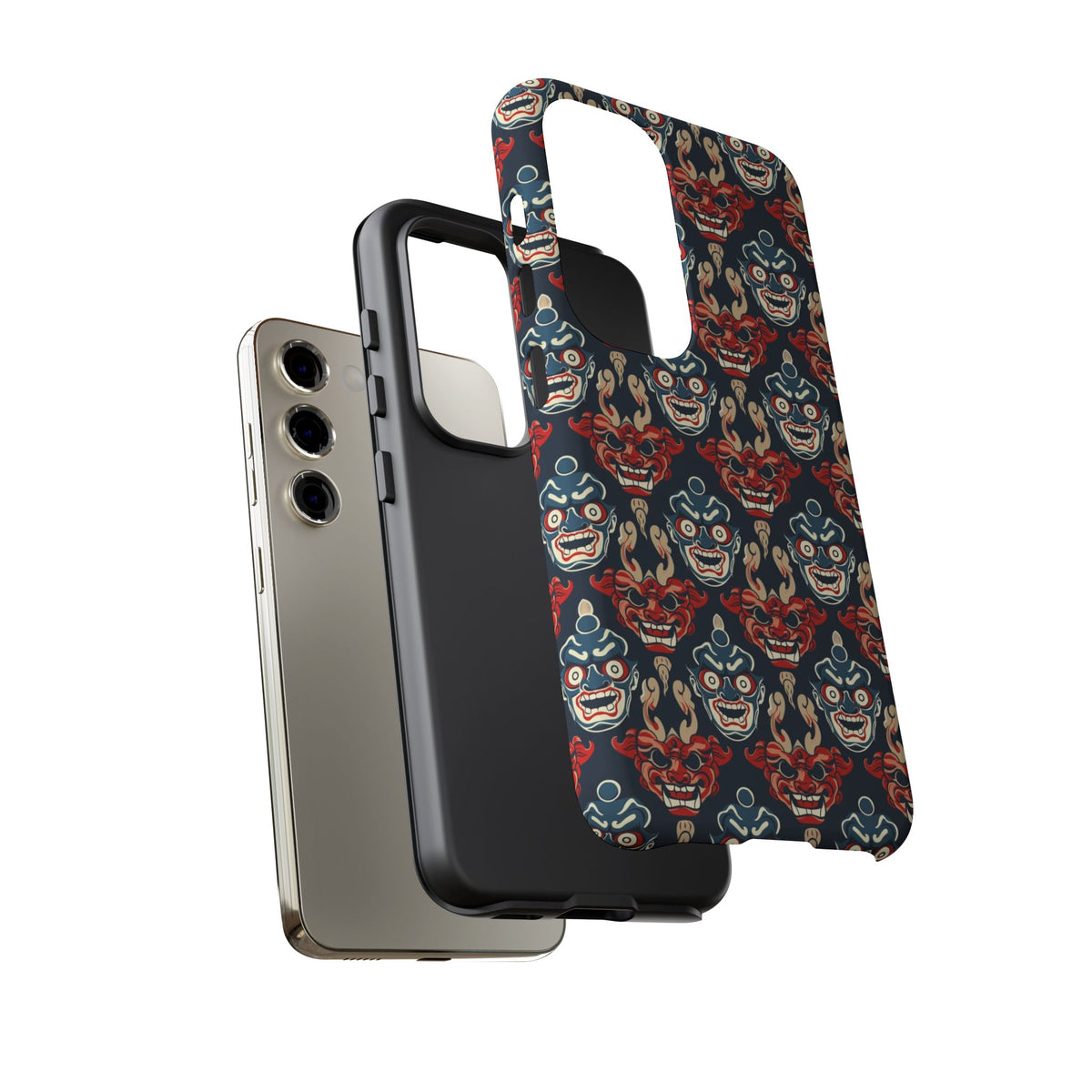 Japanese Pattern Phone Case – Elegant & Timeless Design for Your Phone 153