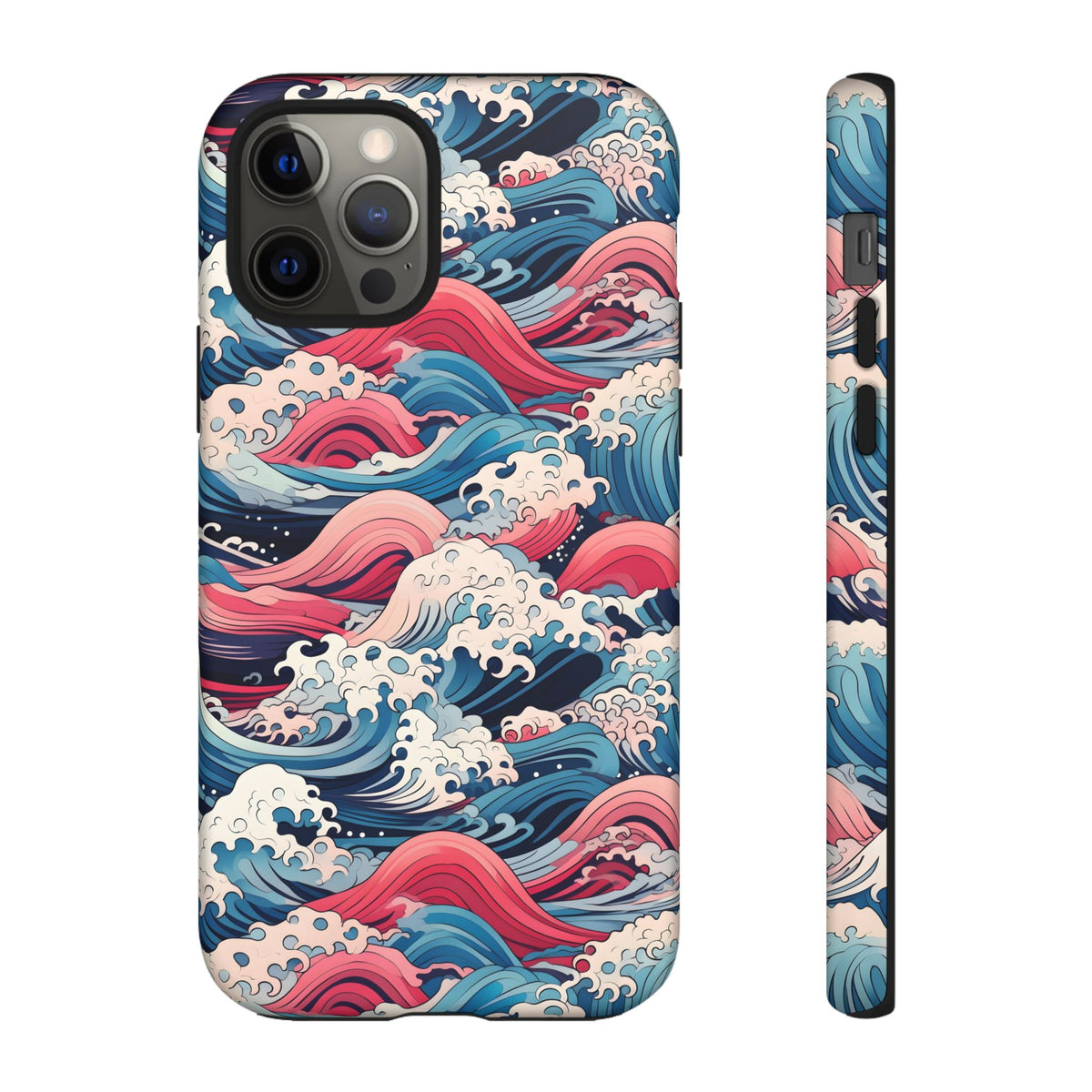 Japanese Waves Phone Case – Embrace Timeless Elegance with Classic Design 3