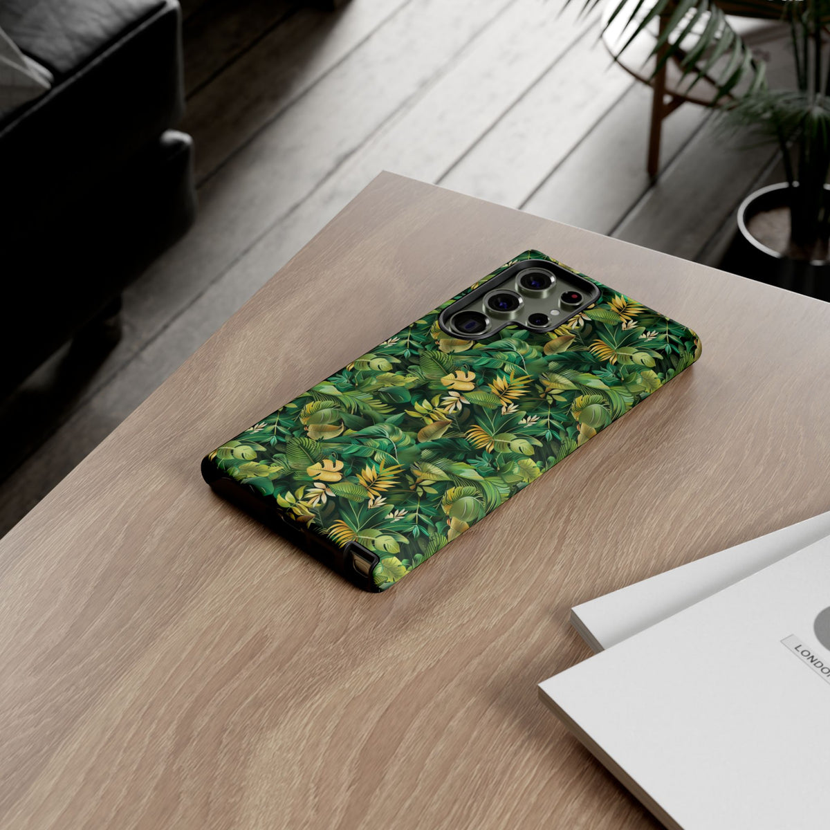 Jungle Pattern Phone Case – Exotic & Lush Design for Your Phone 330