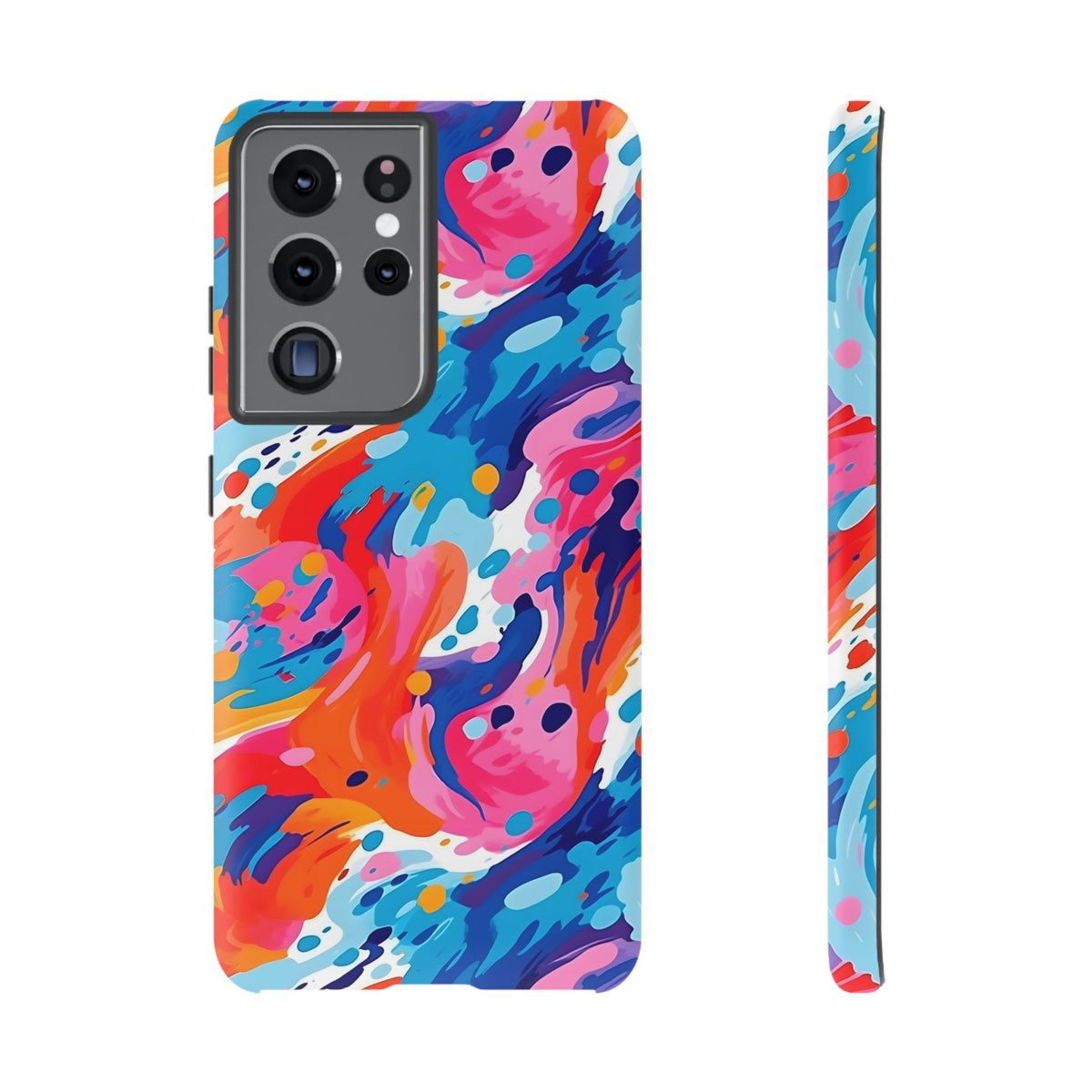 Abstract Painting Design Phone Case – Modern Art-Inspired Phone Cover 4