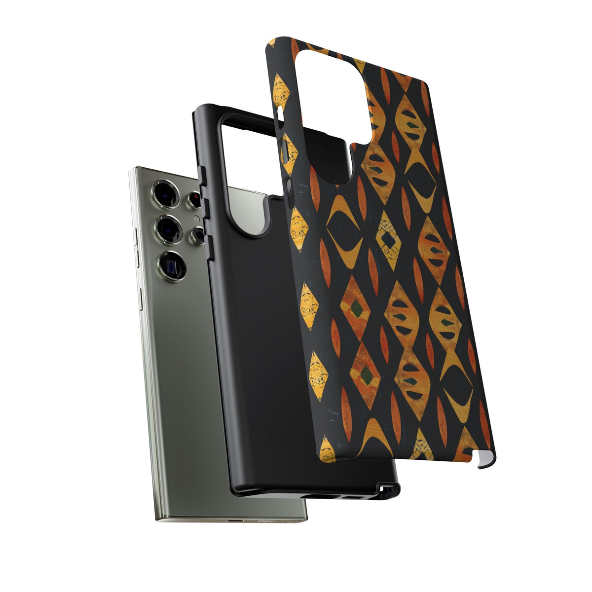 Stylish African Pattern Phone Case – Unique and Vibrant Protection 154