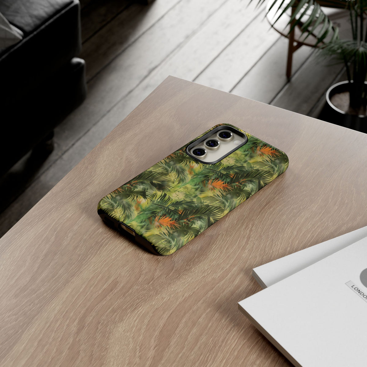 Jungle Pattern Phone Case - Tropical Nature Print for Ultimate Protection