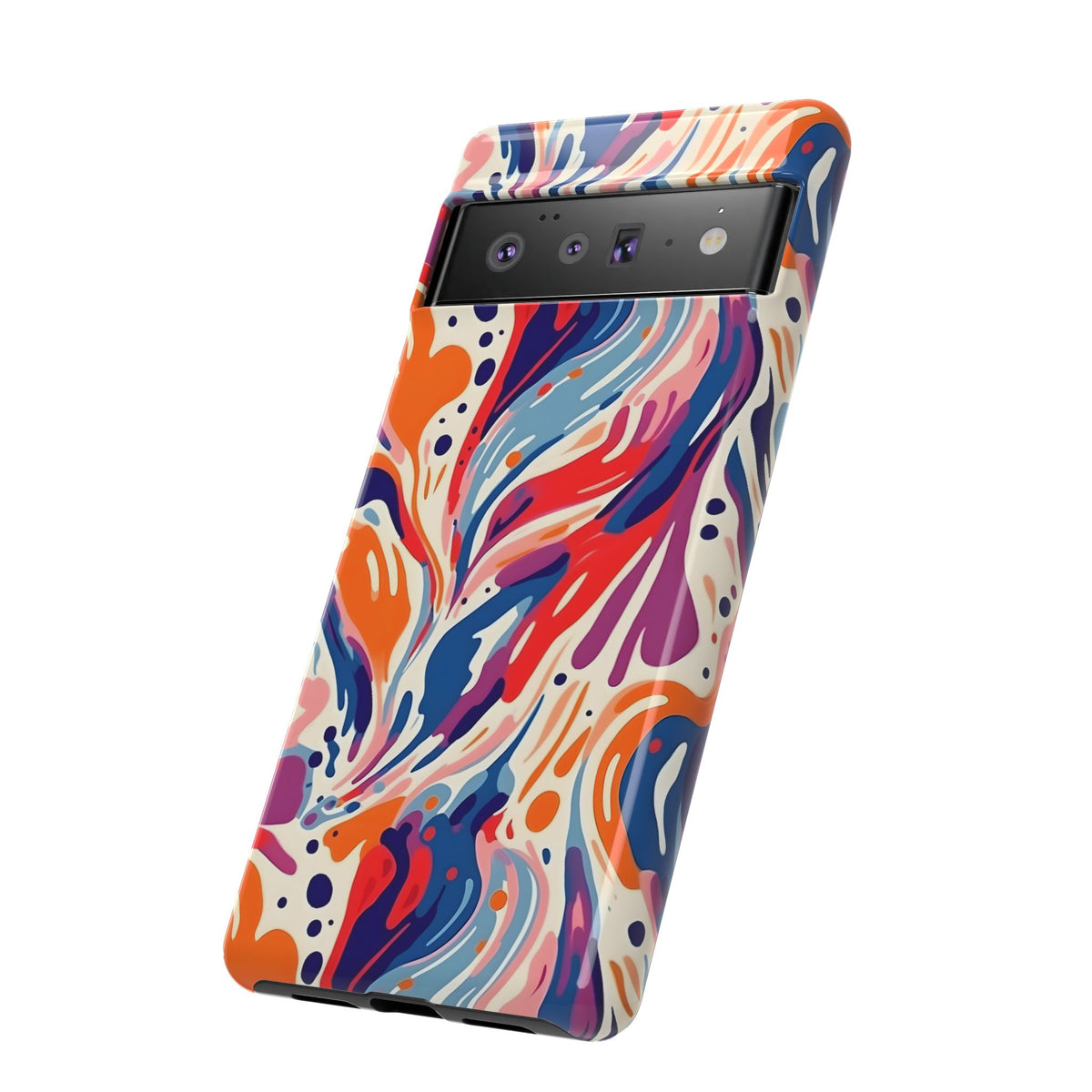 Abstract Painting Design Phone Case – Modern Art-Inspired Phone Cover 6