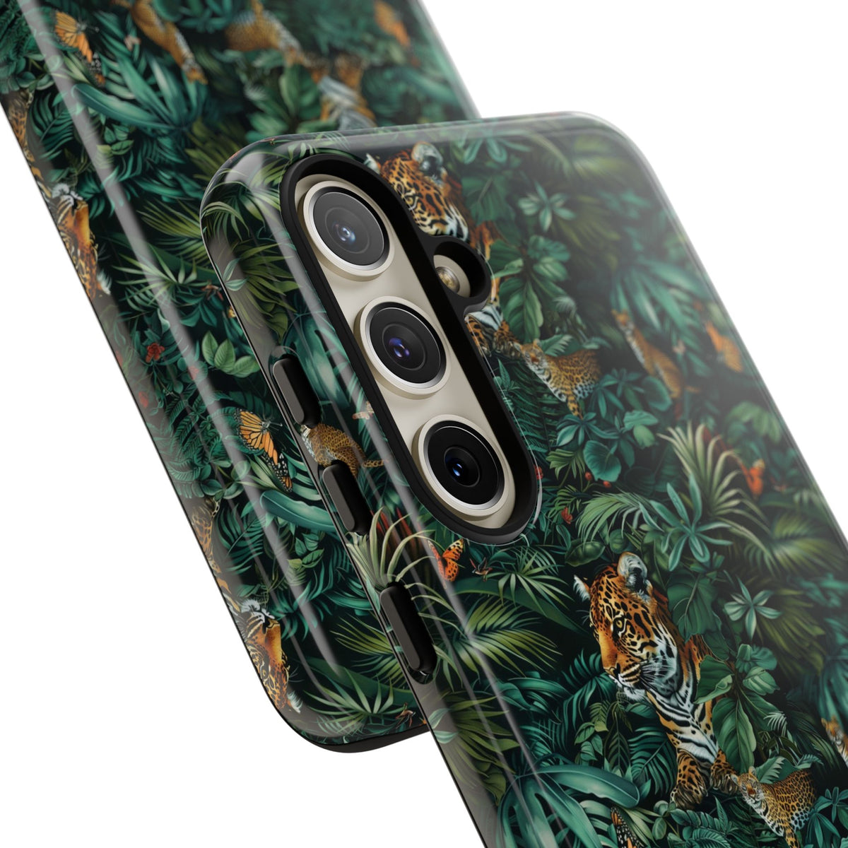 Jungle Pattern Phone Case – Exotic & Lush Design for Your Phone 326