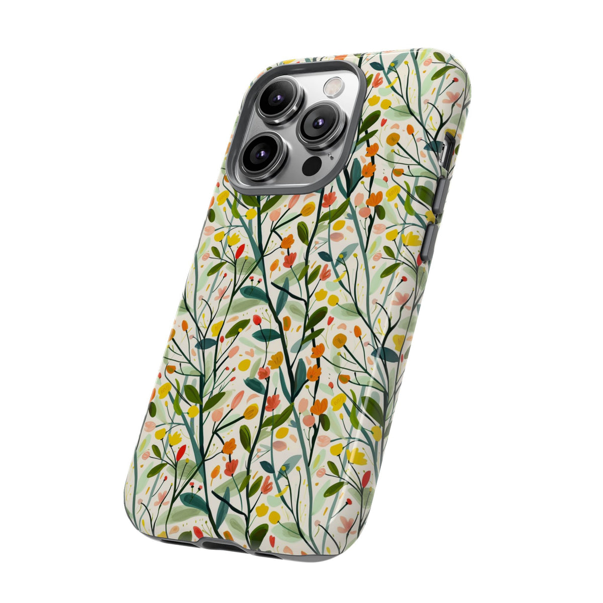 Spring Pattern Phone Case – Fresh & Vibrant Design for Your Phone 598