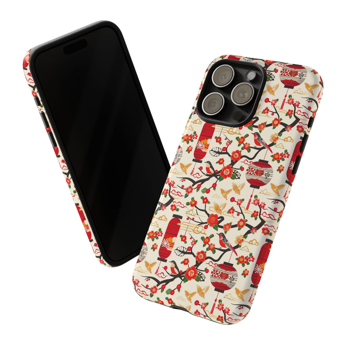 Japanese Pattern Phone Case – Elegant & Timeless Design for Your Phone 116