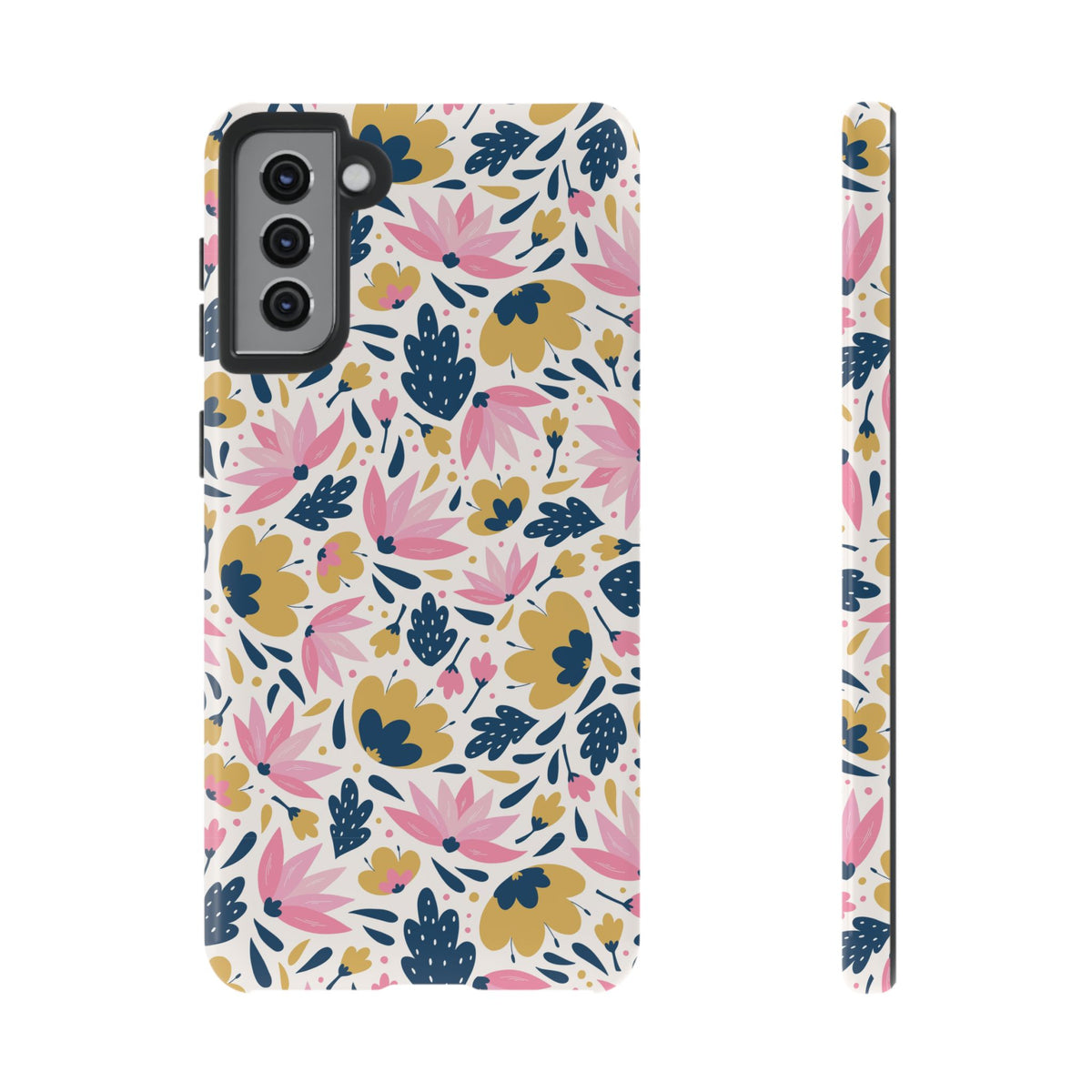 Colorful Little Flower Design Phone Case – Bright and Cheerful Floral Phone Cover 3