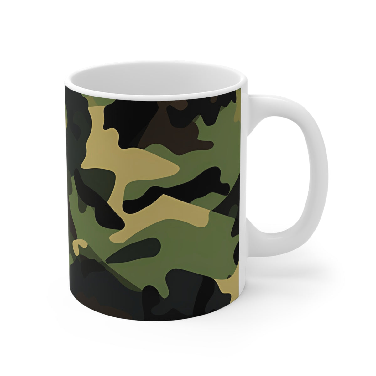 All-Over Camouflage Pattern Coffee Mug 331