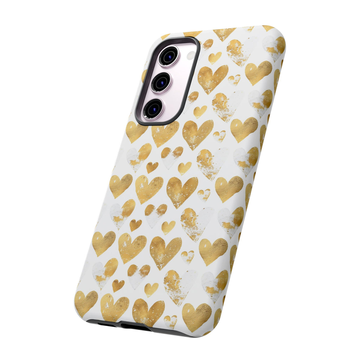 Heart Pattern Phone Case – Stylish & Loving Design for Your Device 230