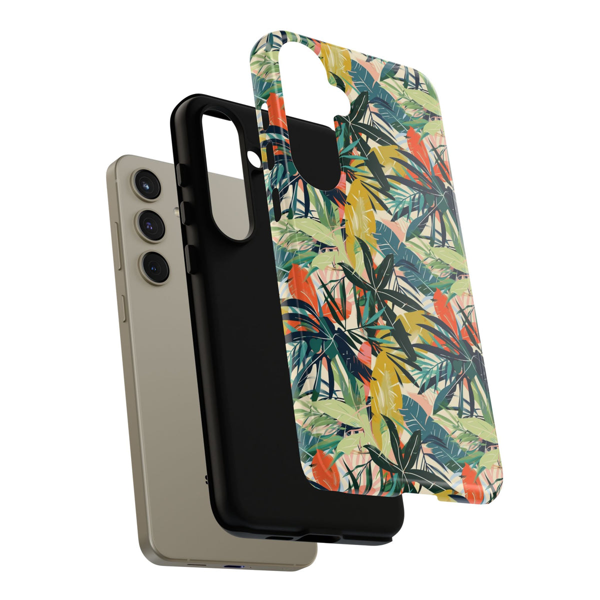 Jungle Pattern Phone Case – Exotic & Lush Design for Your Phone 349