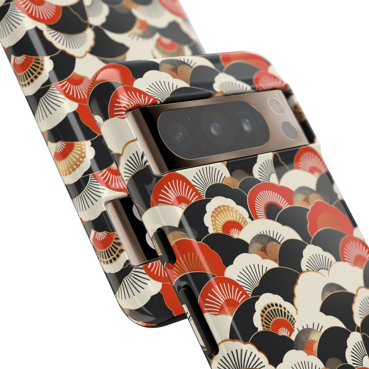 Japanese Pattern Phone Case – Elegant & Timeless Design for Your Phone 080