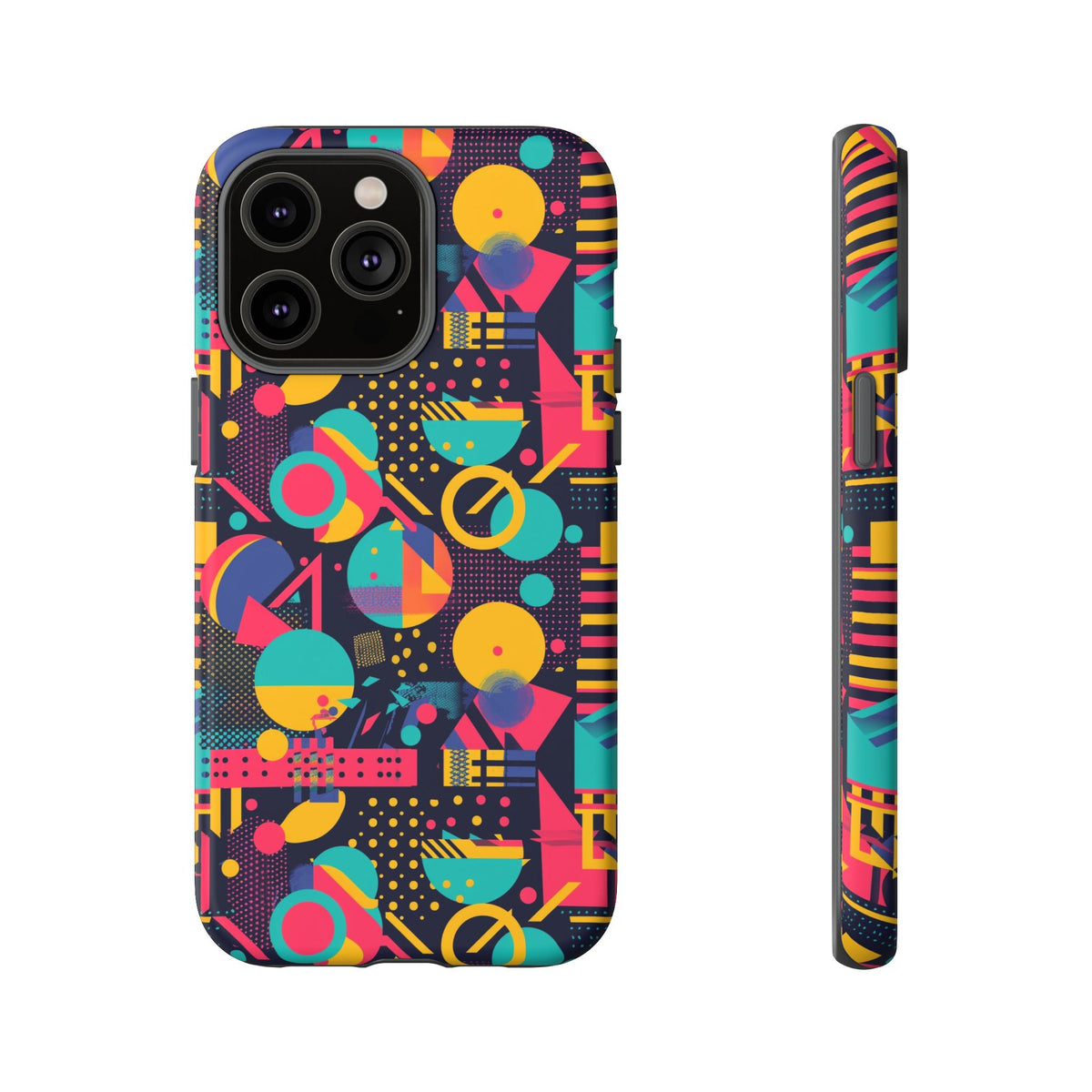 Retro 80s Seamless Phone Case – Vintage Style Meets Modern Protection 165