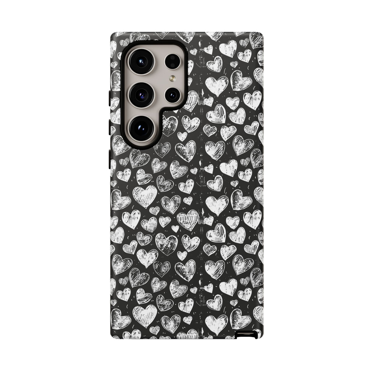 Heart Pattern Phone Case – Stylish & Loving Design for Your Device 815