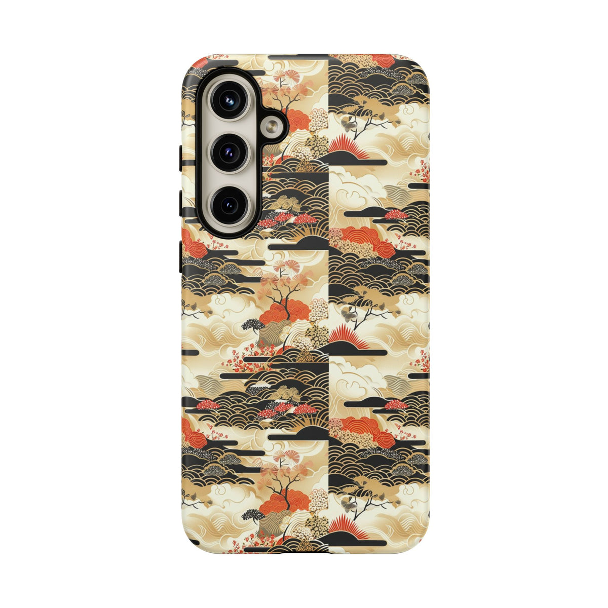 Japanese Pattern Phone Case – Elegant & Timeless Design for Your Phone 123