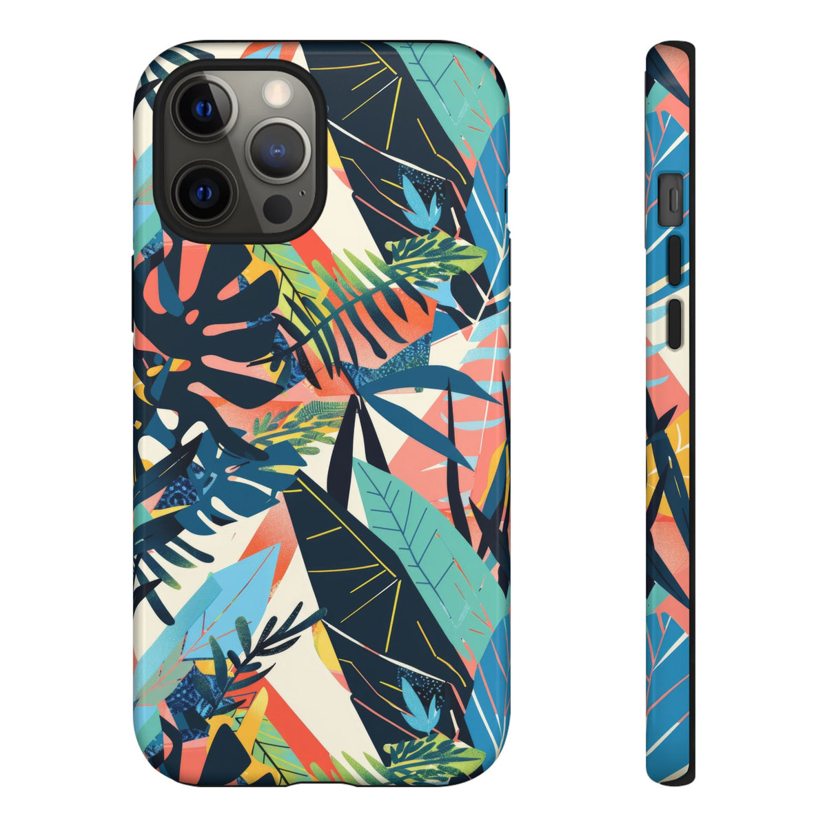 Jungle Collage Phone Case – Vibrant & Durable