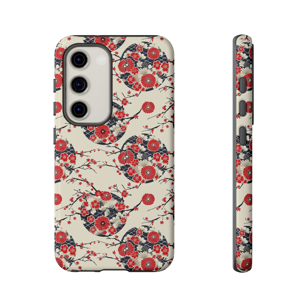 Japanese Pattern Phone Case – Elegant & Timeless Design for Your Phone 138