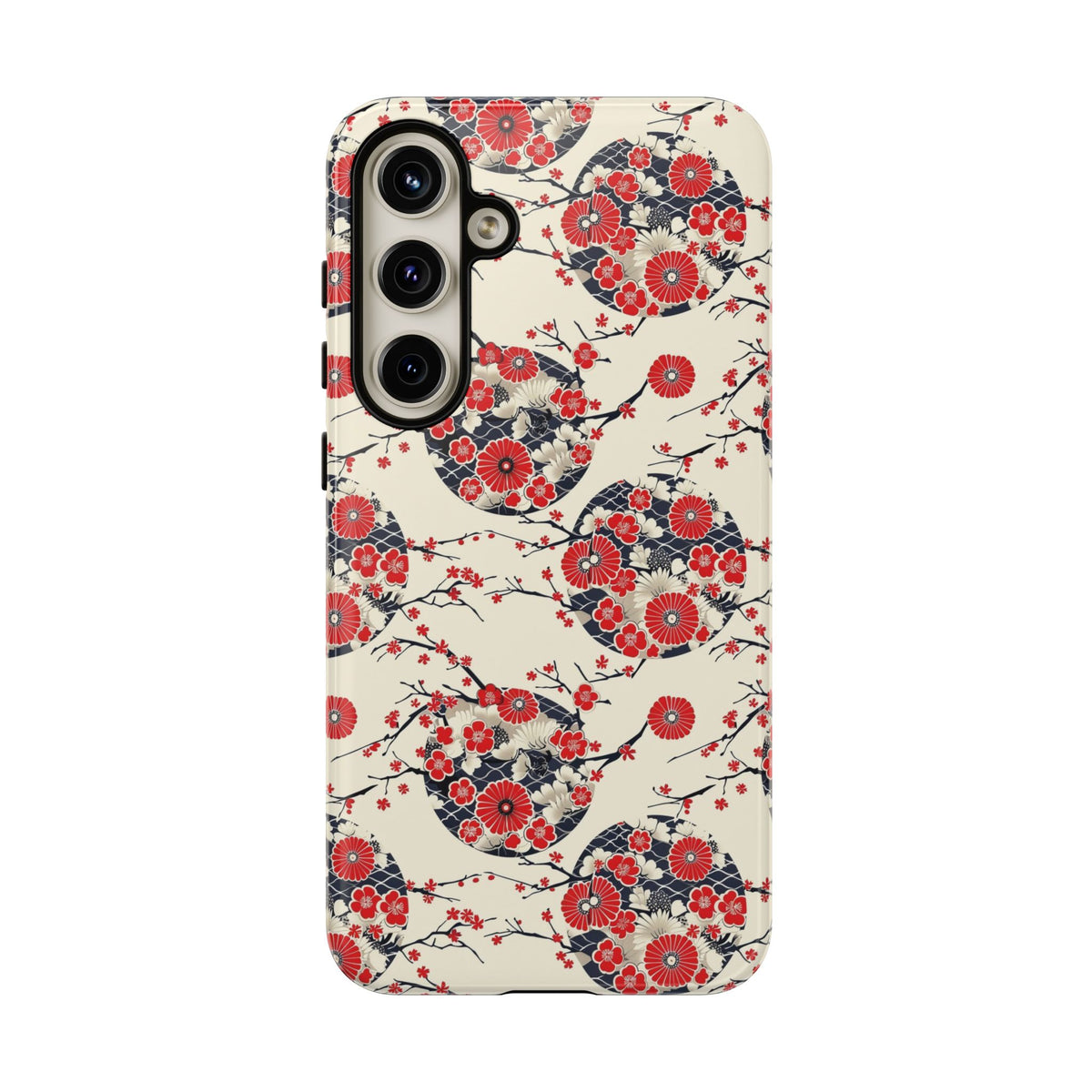 Japanese Pattern Phone Case – Elegant & Timeless Design for Your Phone 138