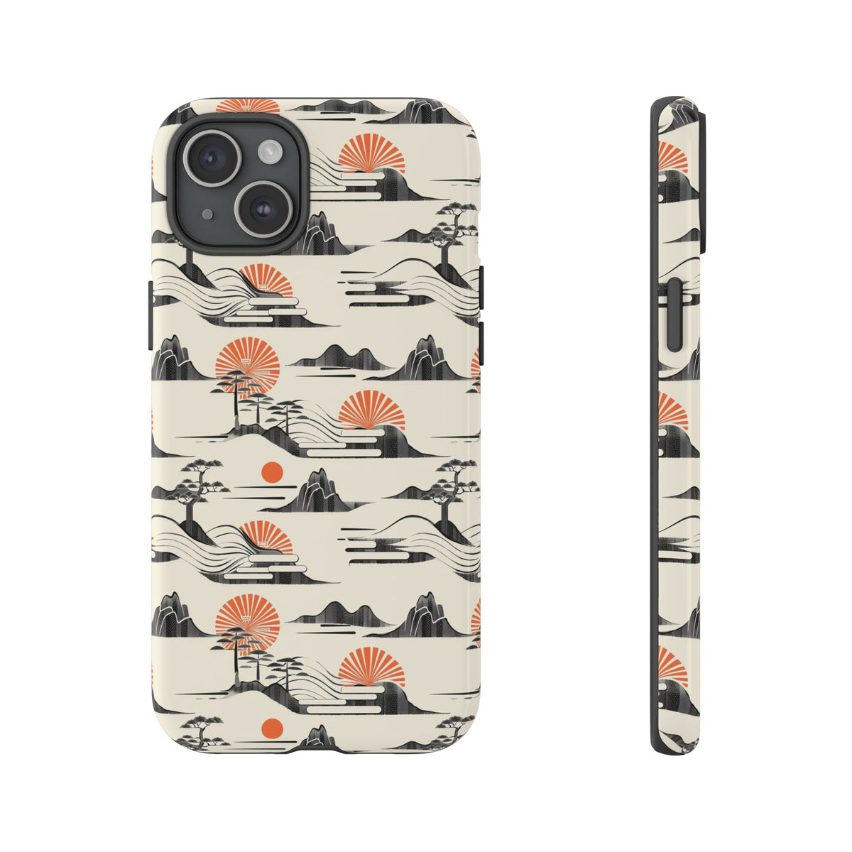 Japanese Pattern Phone Case – Elegant & Timeless Design for Your Phone 022