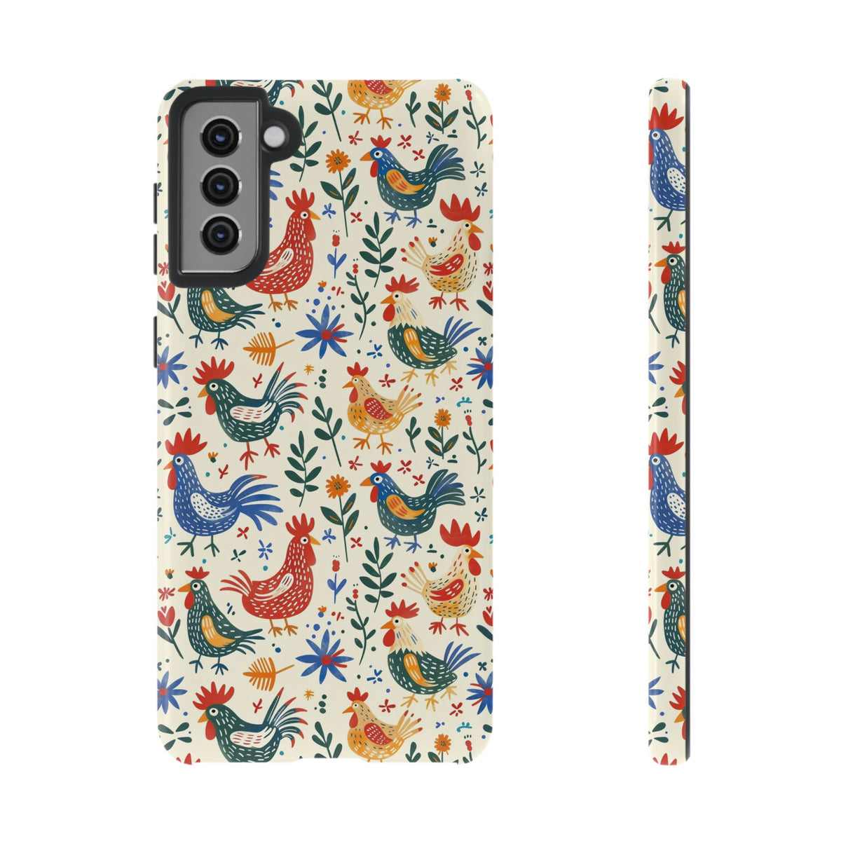 Birds Seamless Pattern Phone Case – Elegant and Timeless Avian Design 8