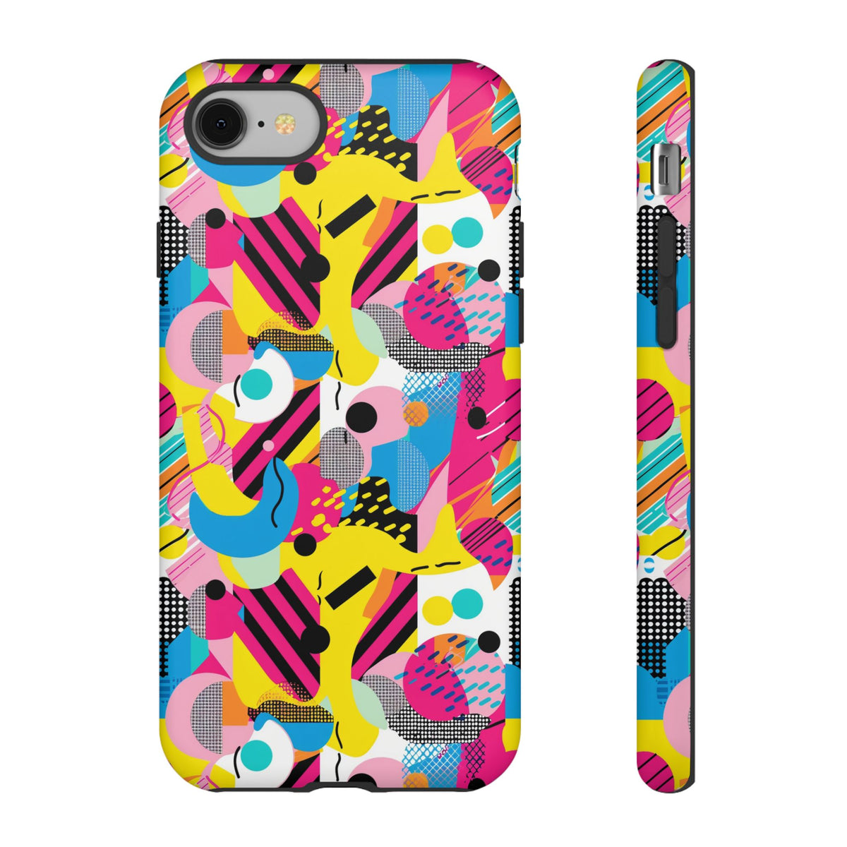 Retro 80s Seamless Phone Case – Vintage Style Meets Modern Protection 091