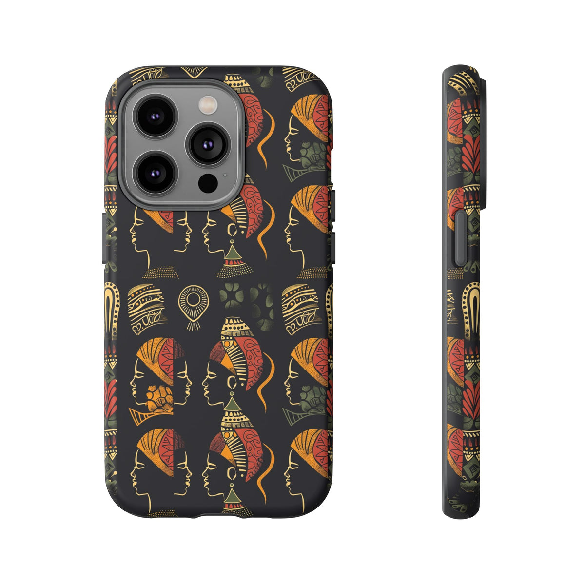 Stylish African Pattern Phone Case – Unique and Vibrant Protection 244