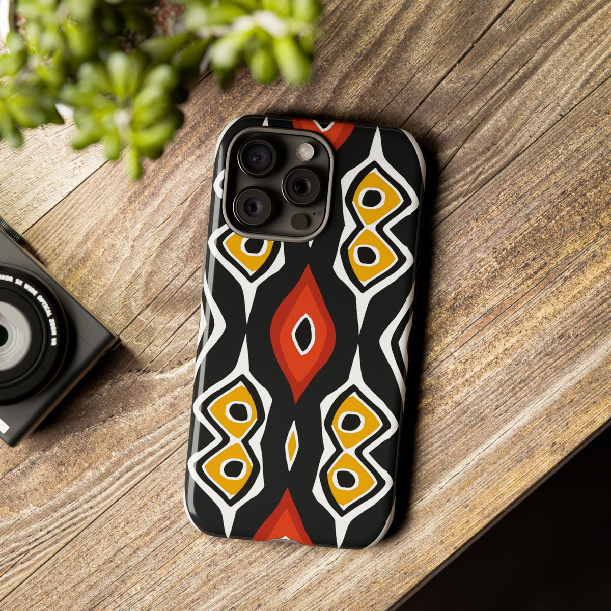 Stylish African Pattern Phone Case – Unique and Vibrant Protection 177