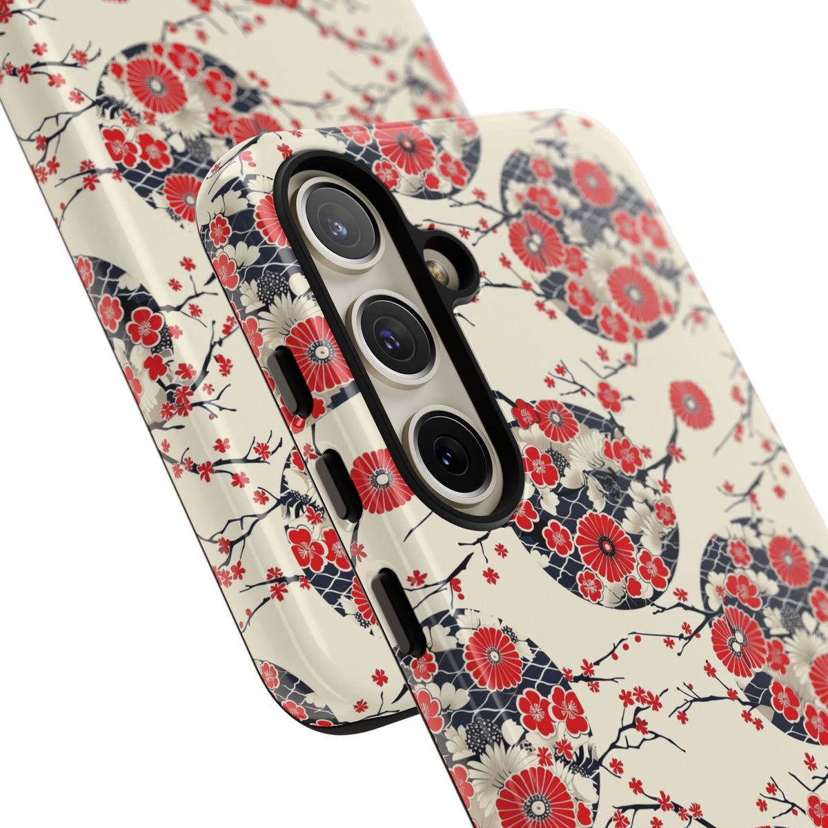 Japanese Pattern Phone Case – Elegant & Timeless Design for Your Phone 138