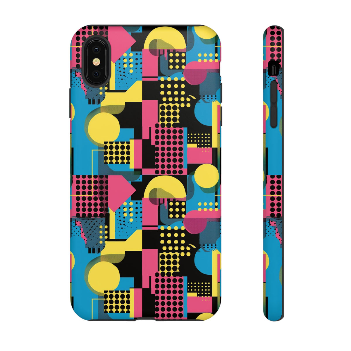 Retro 80s Seamless Phone Case – Vintage Style Meets Modern Protection 168