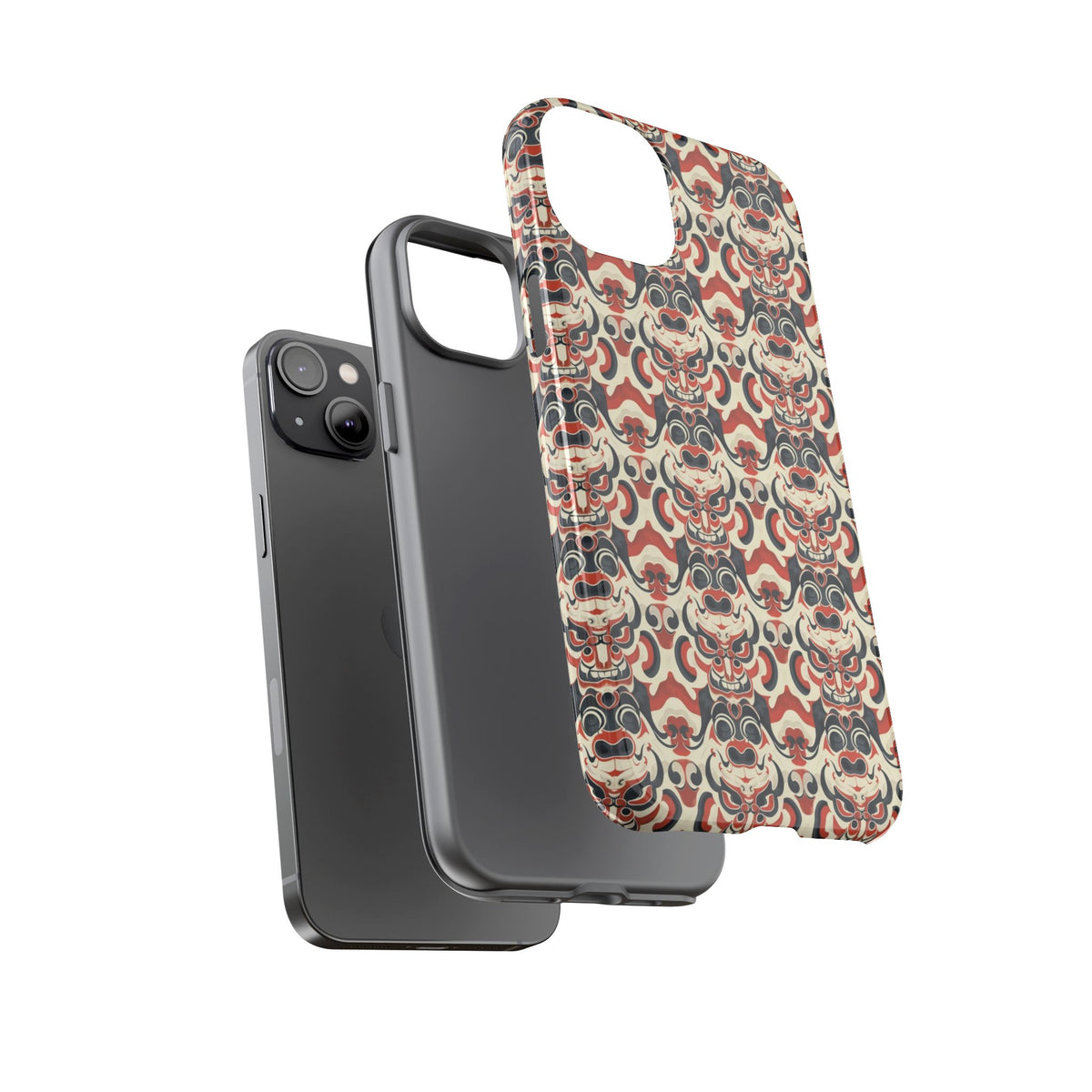 Japanese Pattern Phone Case – Elegant & Timeless Design for Your Phone 155