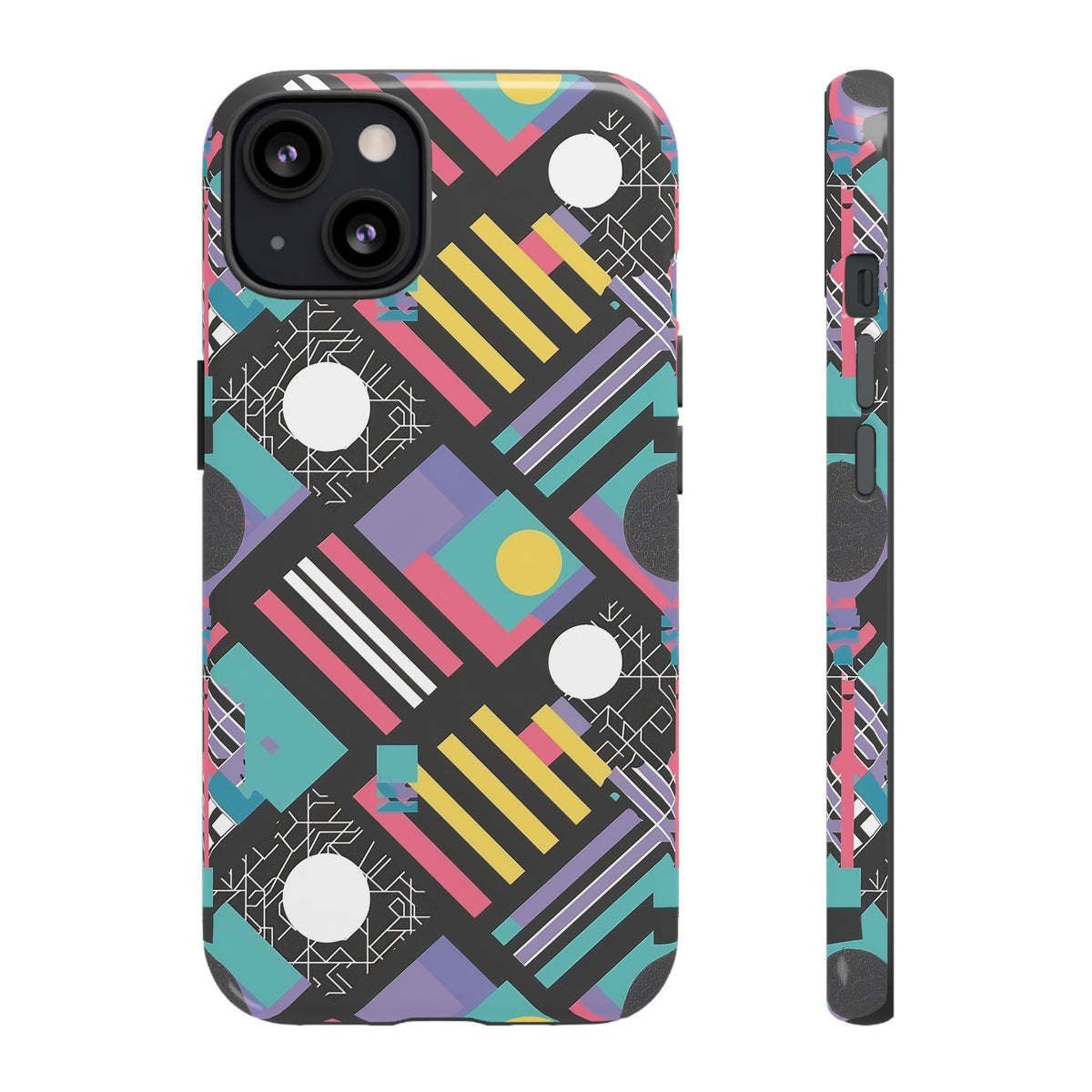 Retro 80s Seamless Phone Case – Vintage Style Meets Modern Protection 142