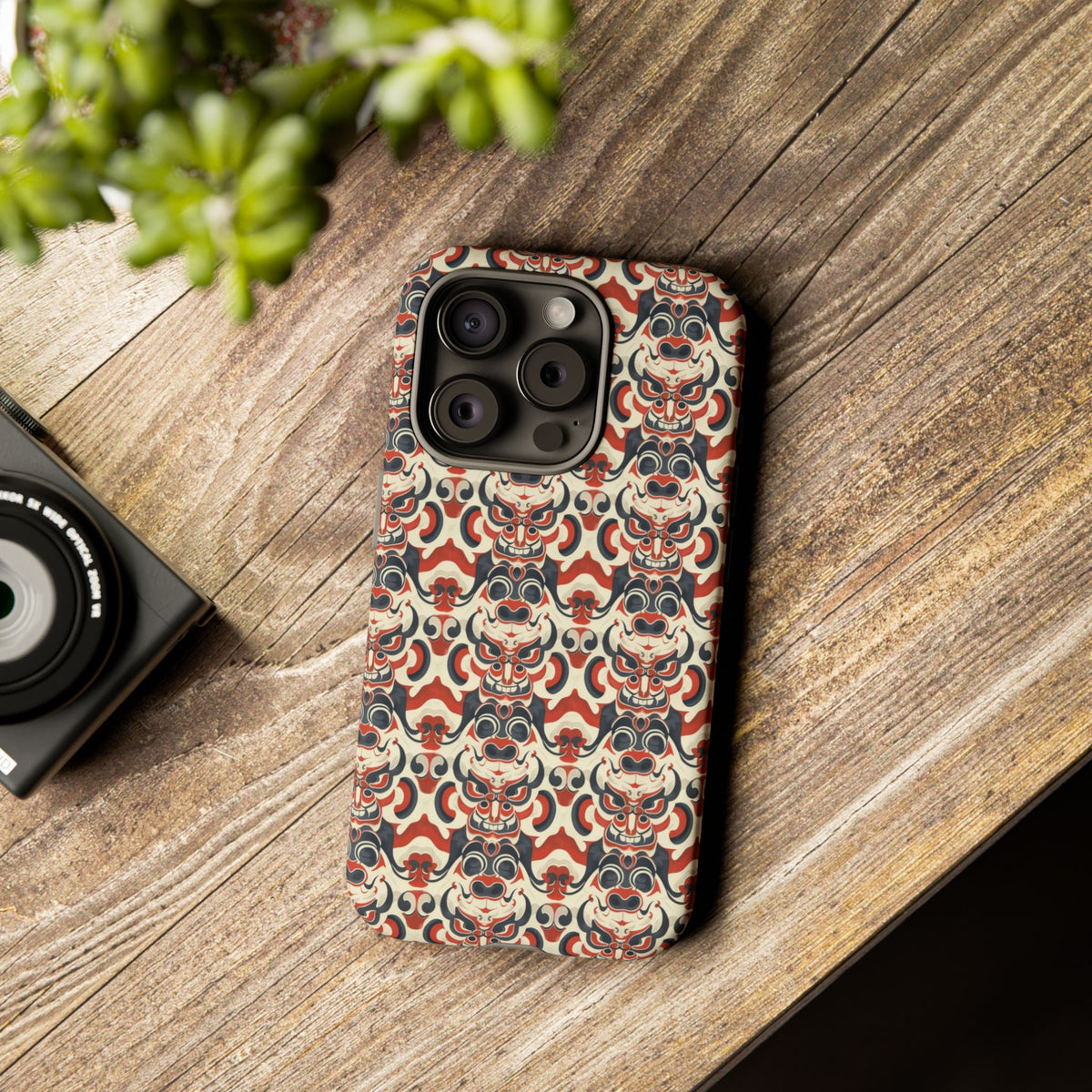 Japanese Pattern Phone Case – Elegant & Timeless Design for Your Phone 155